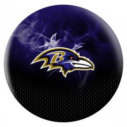 Baltimore Ravens NFL On Fire Ball